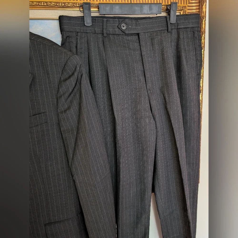Brooks Brothers beautiful charcoal